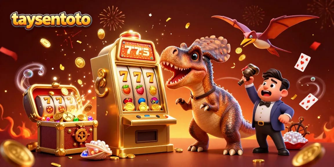 Taysentoto menghadirkan momen jackpot dengan pachycephalosaurus dan mesin slot