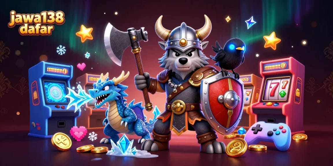 Engage with jawa138 daftar slot gaming excitement with vibrant characters and dynamic elements.