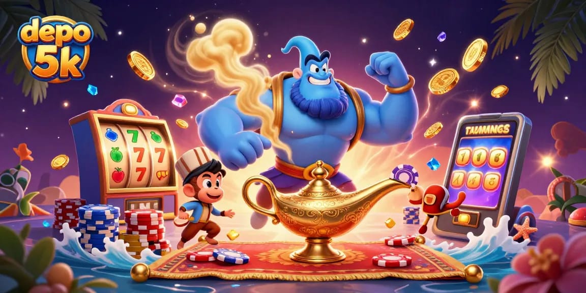Permainan slot depo 5k yang menarik dengan peluang besar untuk menang di platform kasino online.