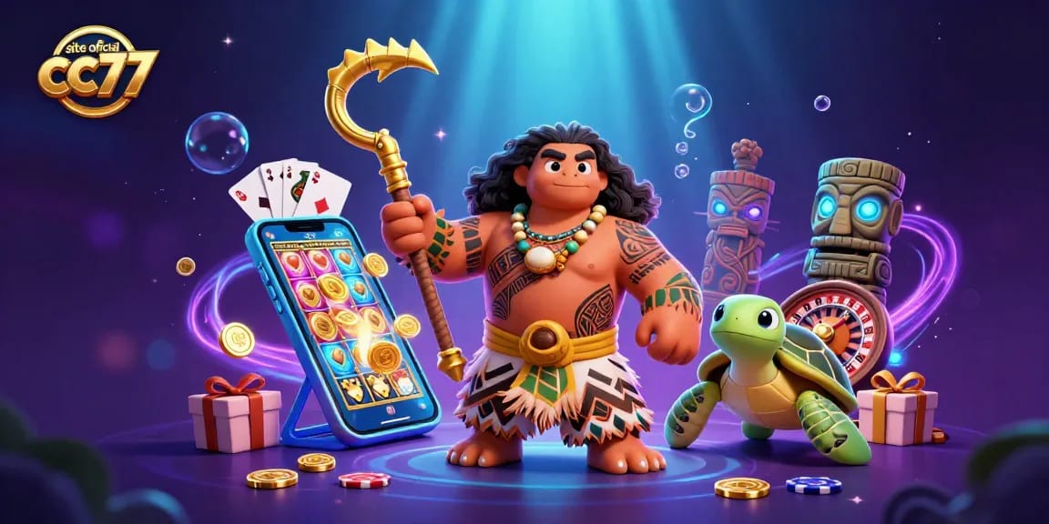 Experience thrilling gaming with the site oficial cc77 featuring vibrant characters and dynamic casino elements.