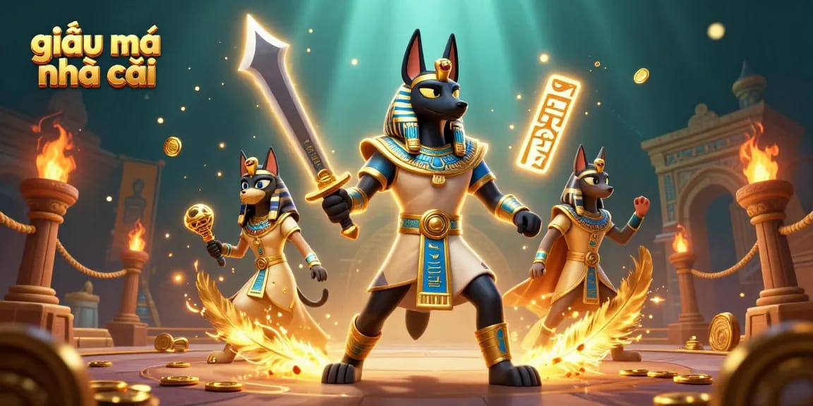 Engage with giải mã nhà cái as Anubis and Bastet navigate a vibrant gambling world, exposing hidden risks.