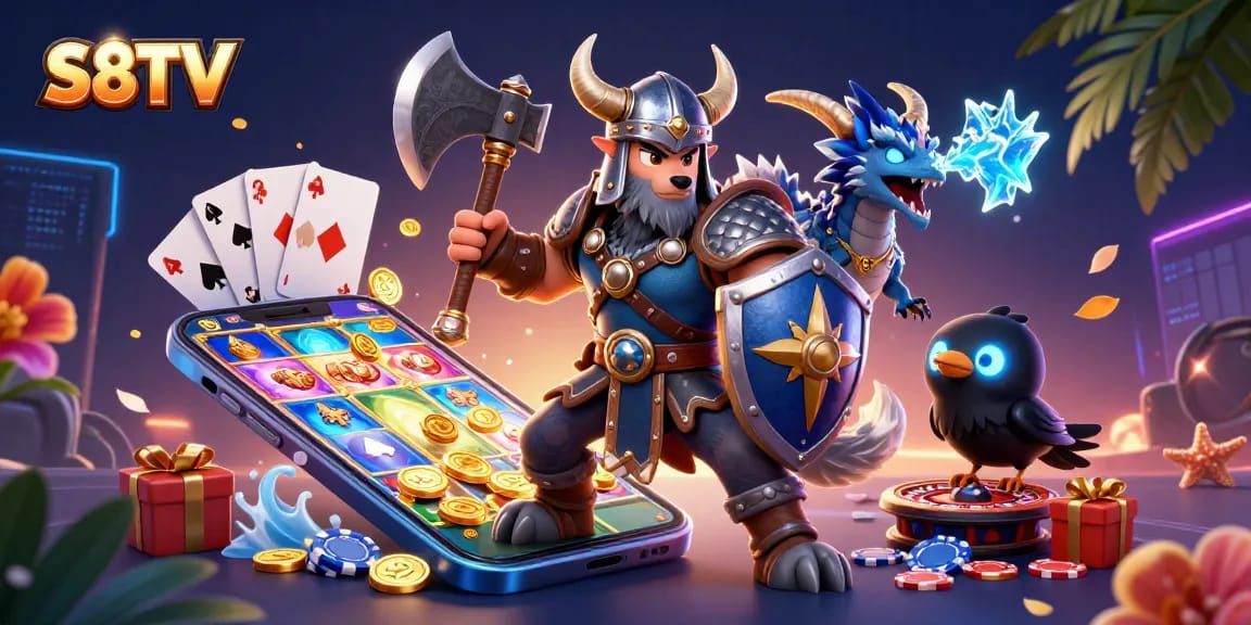 S8TV delivers an exciting gambling experience with vibrant visuals and engaging characters.