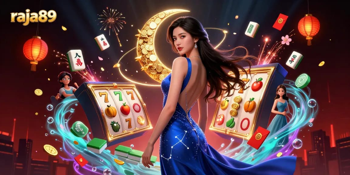 Experience raja89 casino thrills with vibrant slot reels and a lucky gaming atmosphere.