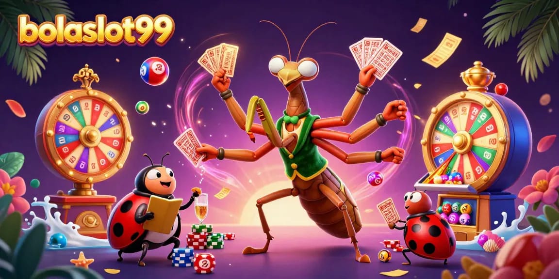 Bolaslot99 offers a lively casino experience with colorful characters and dynamic game elements.