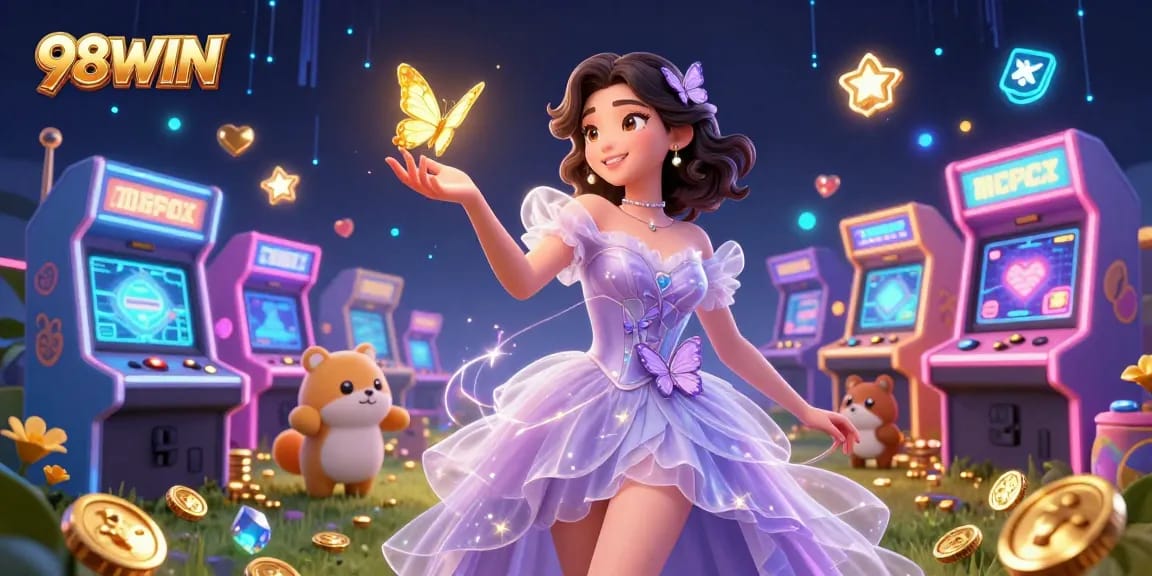 Experience thrilling gaming at 98WIN featuring vibrant casino elements and rich visuals.