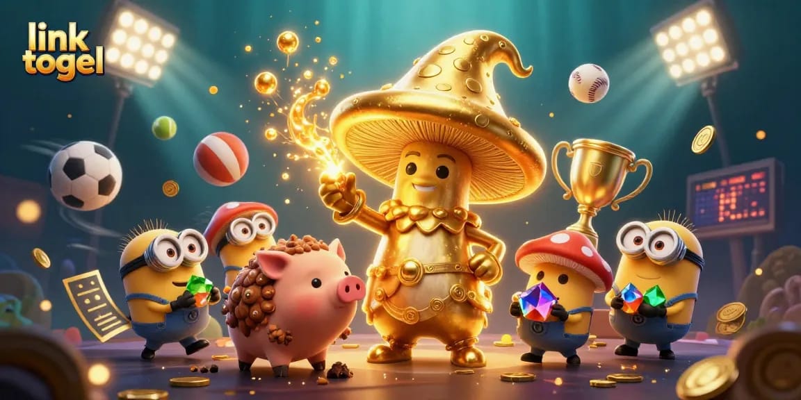 Experience thrilling action in link togel with magical characters and vibrant sports elements.