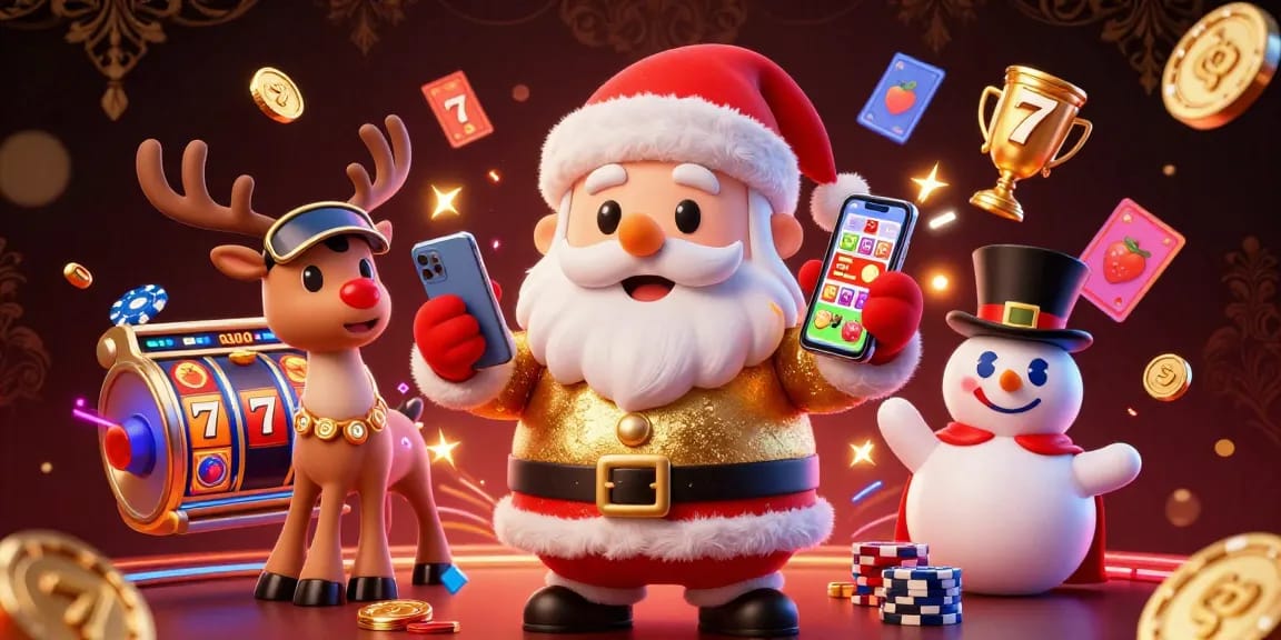 Toto hk memicu jackpot di kasino, dikemas dengan lonceng berkilauan dan karakter kasino.
