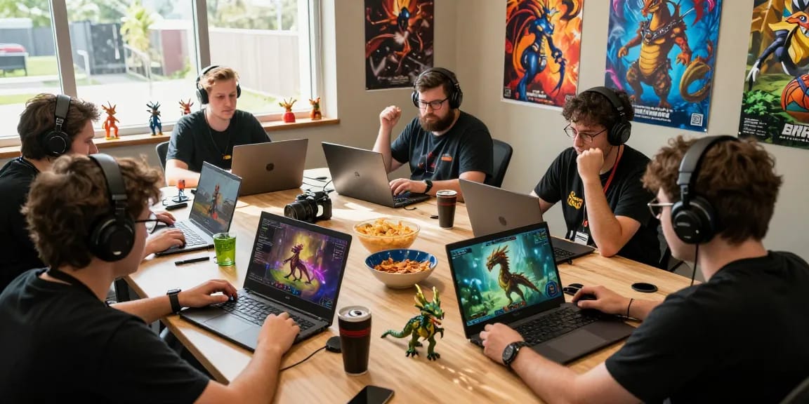 Players engaging in dragon-hunting strategy on Nagahitam303 platform, showcasing vibrant gaming atmosphere.