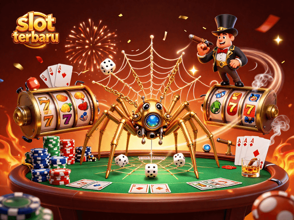 Experience the thrill of winning at slot terbaru with vibrant reels and exciting game elements.