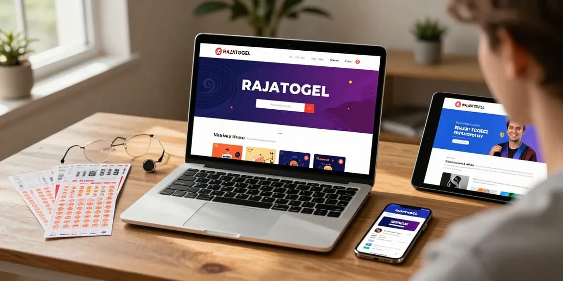 RAJATOGEL: Pengguna menikmati pengalaman bermain lotere online di rumah dengan perangkat modern.