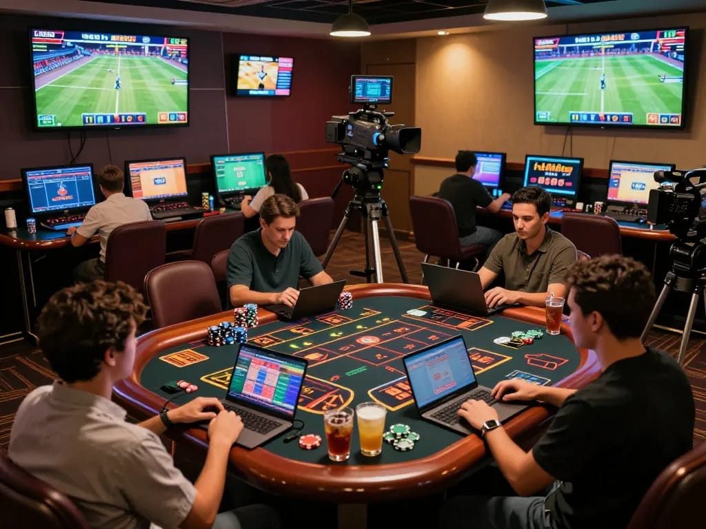 Experience thrilling live dealer gaming at TR88 with engaging screens and a vibrant atmosphere.