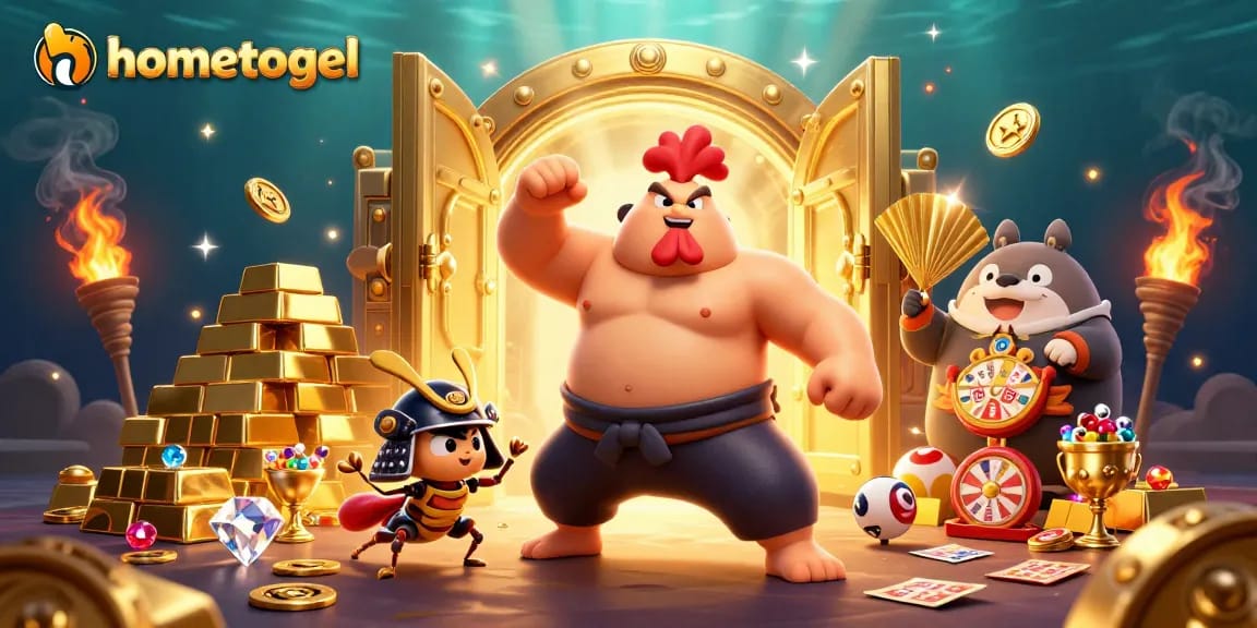 Experience the thrill of hometogel with stunning lottery elements and powerful characters in action!