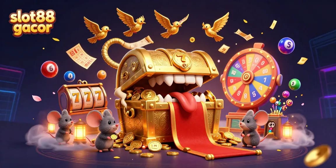 Engage with slot88 gacor's thrilling atmosphere, where golden treasures and exciting game elements collide.