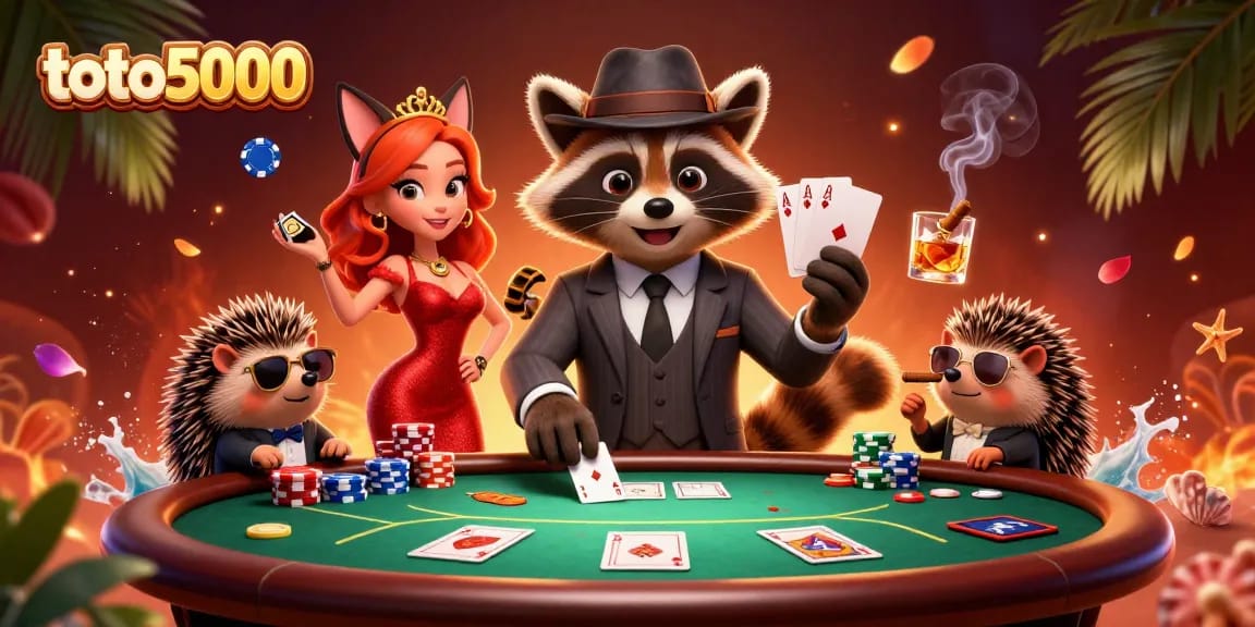 Engage with exciting poker action featuring toto5000 through shimmering chips and a royal flush.