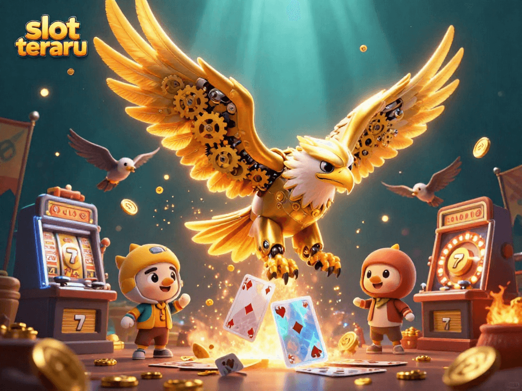 Experience thrilling wins at slot terbaru while enjoying vibrant 3D casino elements.