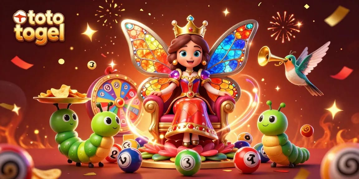 Menghadirkan pengalaman toto togel yang meriah dengan bola lotere berkilauan dan roda hadiah yang berwarna-warni.