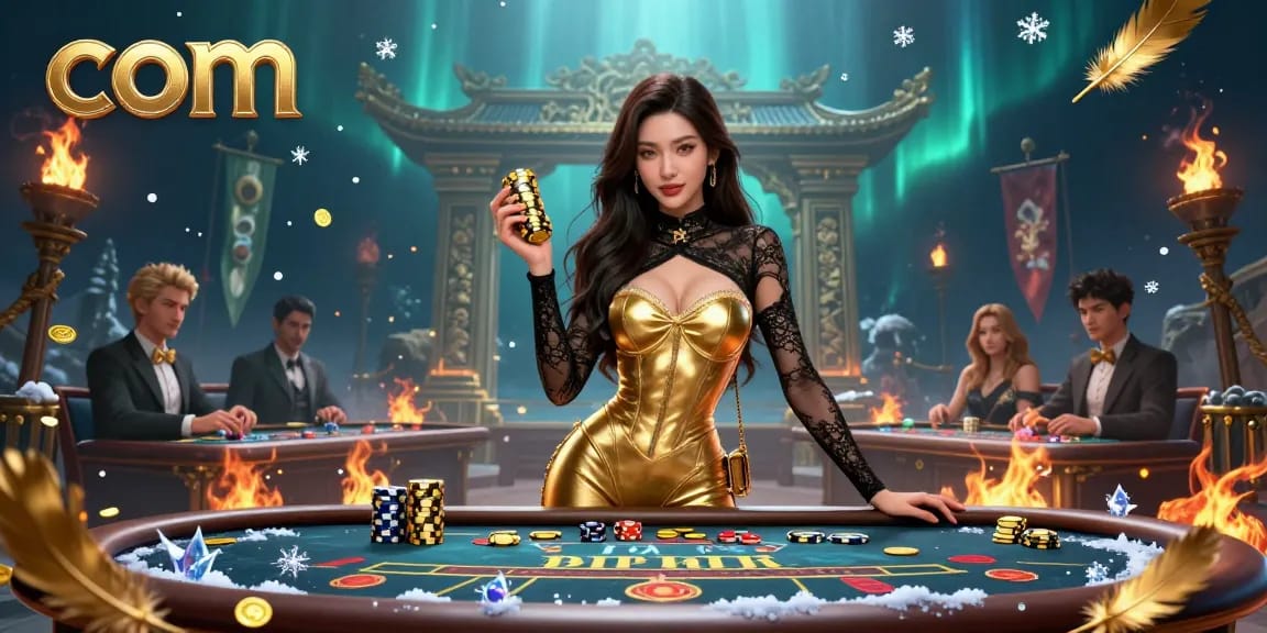 Bet big with com at a high-stakes baccarat table, showcasing elite gaming and luxury.