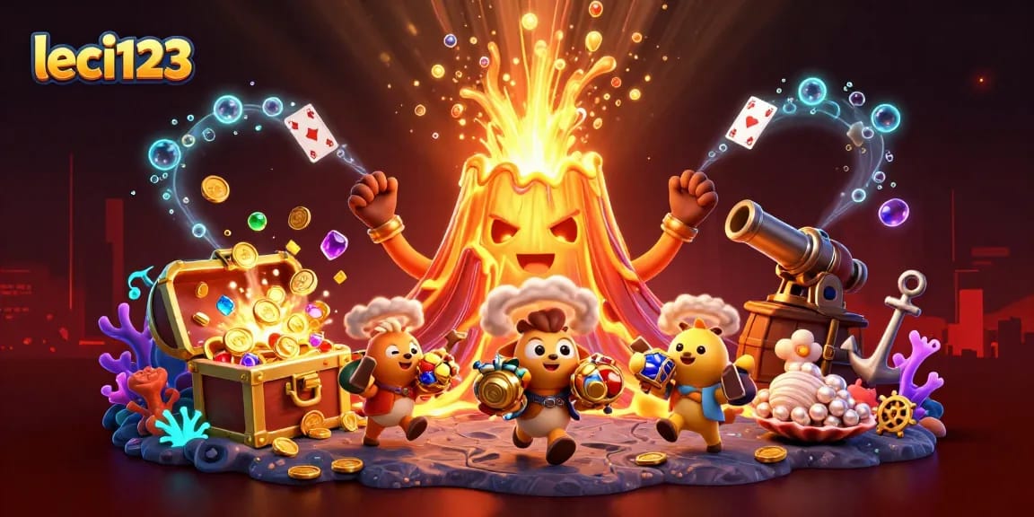 Players enjoy rewarding gameplay at leci123 with vibrant treasures and exciting casino elements.