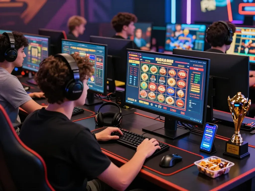 Engaging online gaming session at https://f168.today/, showcasing players and immersive gaming elements in a vibrant atmosphere.