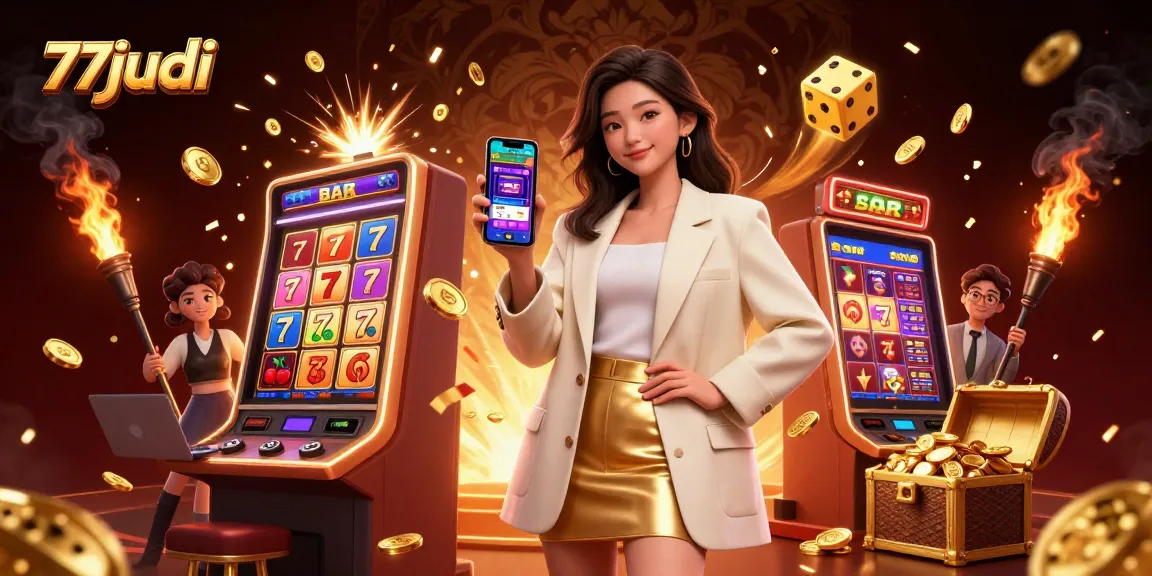 Experience thrilling gameplay at 77judi and enjoy vibrant casino visuals while playing.
