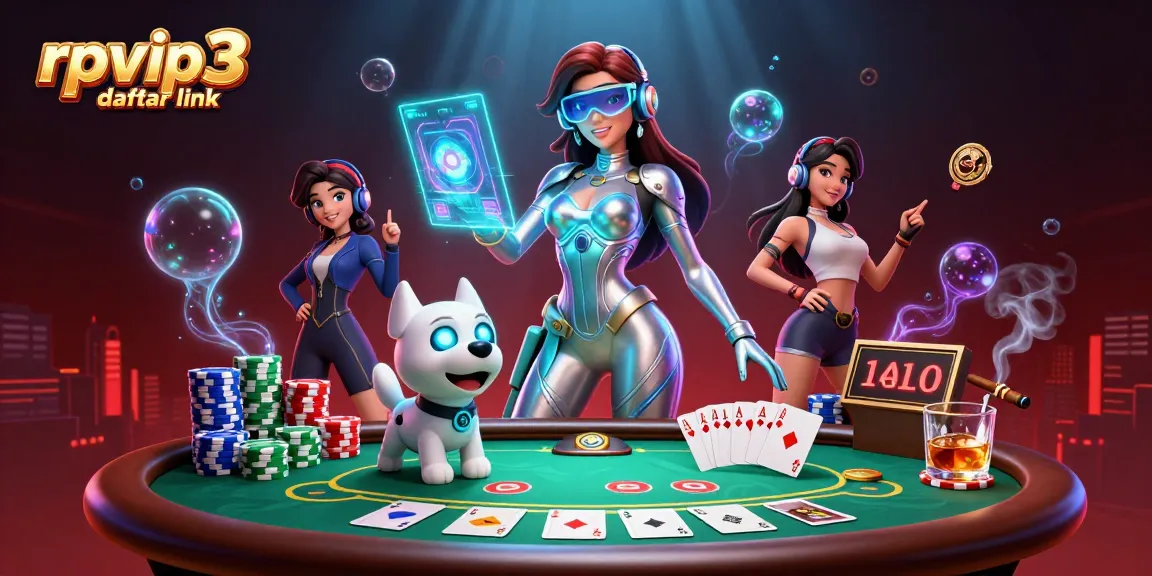 Experience thrilling play with rpvip3 daftar link in a vibrant 3D casino world filled with excitement.
