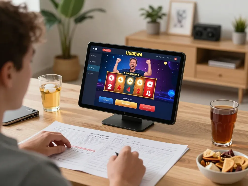 Experience winning gameplay on UGDEWA's mobile interface with engaging casino action.