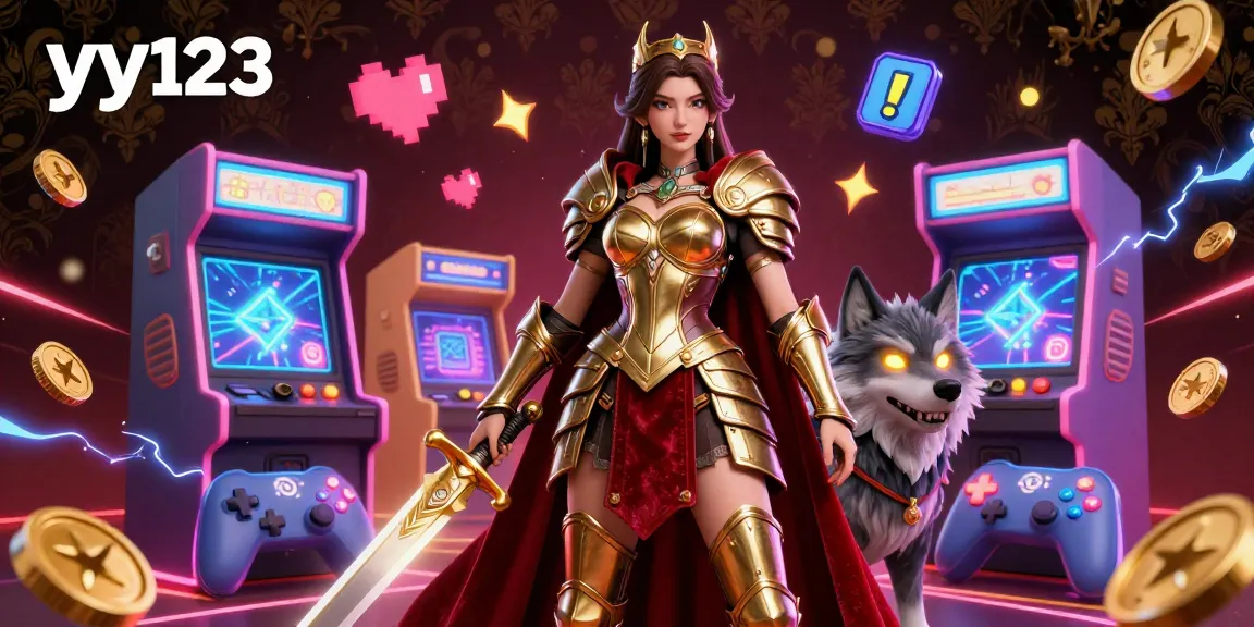 Experience thrilling gameplay with yy123's vibrant casino scene featuring animated characters and exciting game elements.