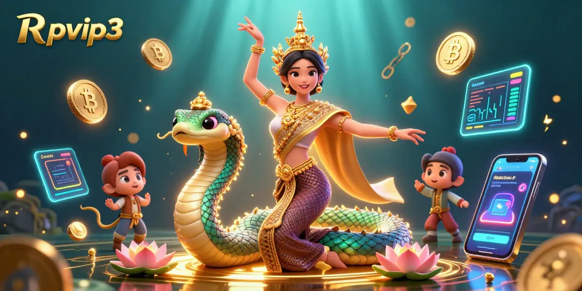 Terlibat dengan Rpvip3 dalam pengalaman permainan imersif yang menampilkan elemen tradisional Thailand dan aset kripto modern.