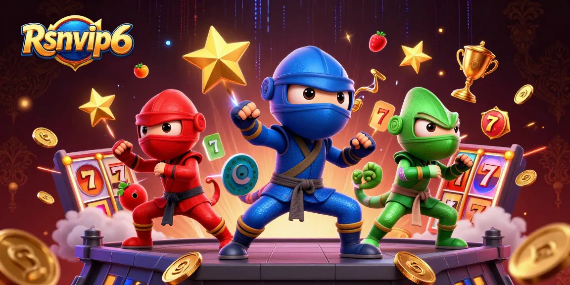 Rasakan dunia mendebarkan Rsnvip6 dengan suasana kasino yang dinamis menampilkan ninja chameleon dan elemen permainan yang menarik.