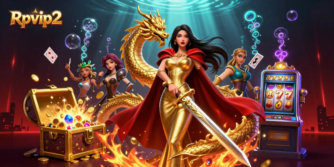 Rasakan aksi permainan mendebarkan dari Rpvip2 dengan slot yang cerah dan penjaga naga.
