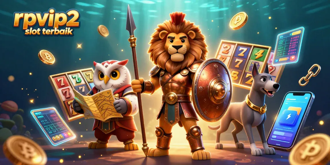Experience thrilling actions with rpvip2 slot terbaik in a vibrant casino scene.