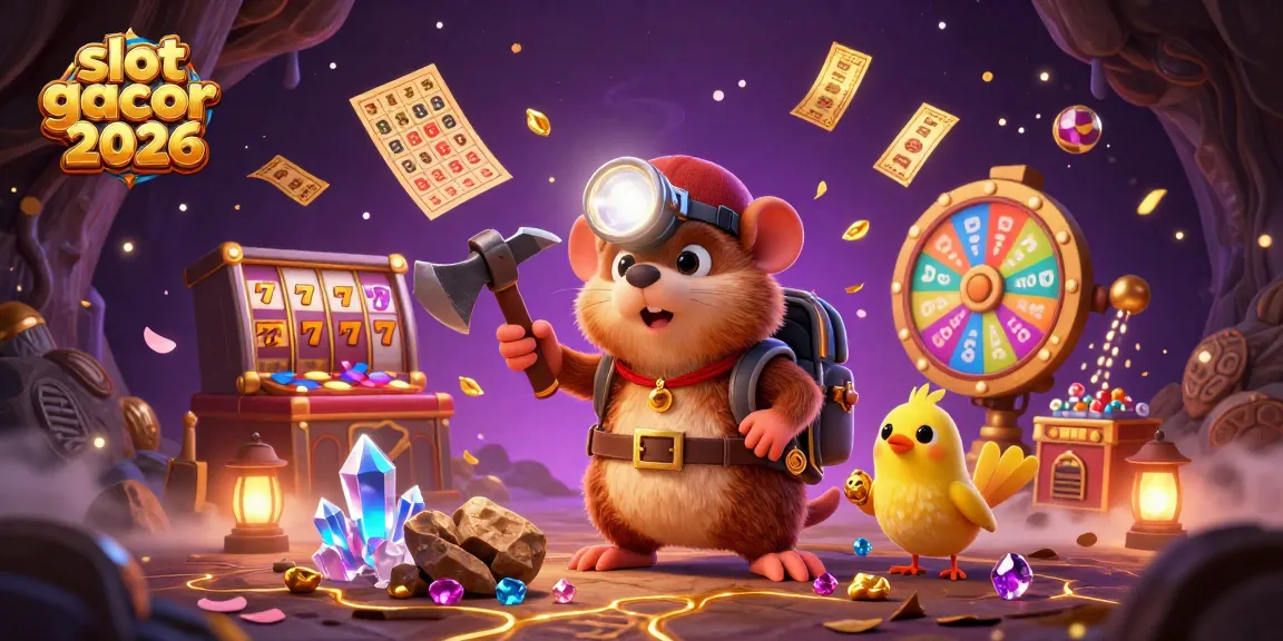 Experience slot gacor 2026 with colorful slot reels and vibrant game elements in dynamic play.