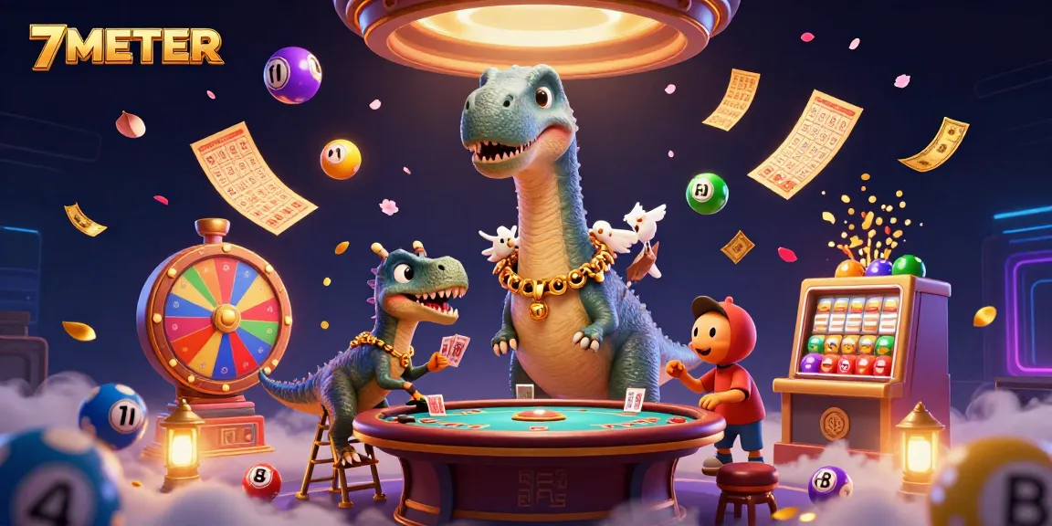 Experience thrilling gameplay at 7METER with exciting card deals and vibrant casino elements.