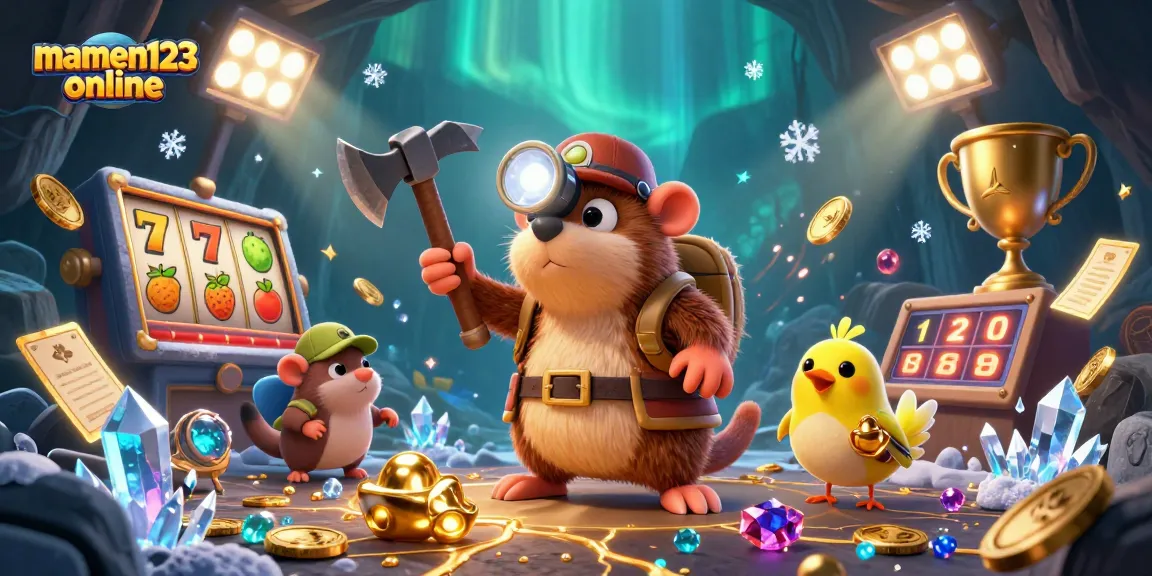 Experience exhilarating gameplay at mamen123 online with animated casino characters and vibrant gambling elements.