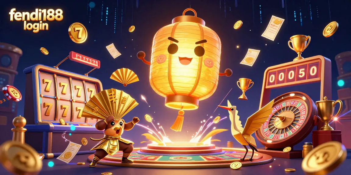 Experience seamless access through fendi188 login with vibrant casino elements and dynamic characters.