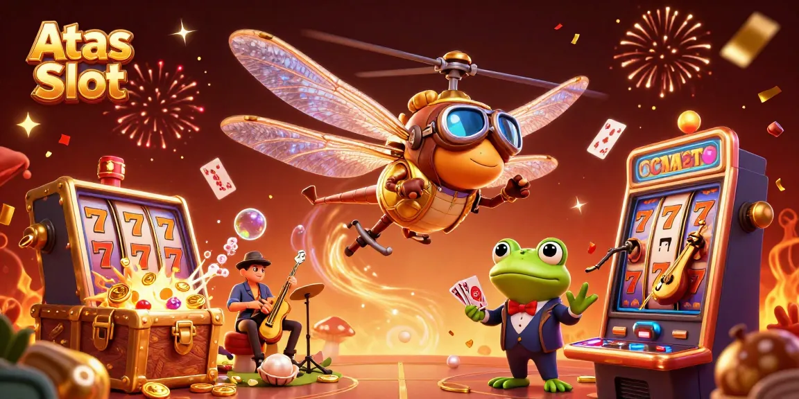 Command the Atas Slot reels and experience the thrilling action of winning big!