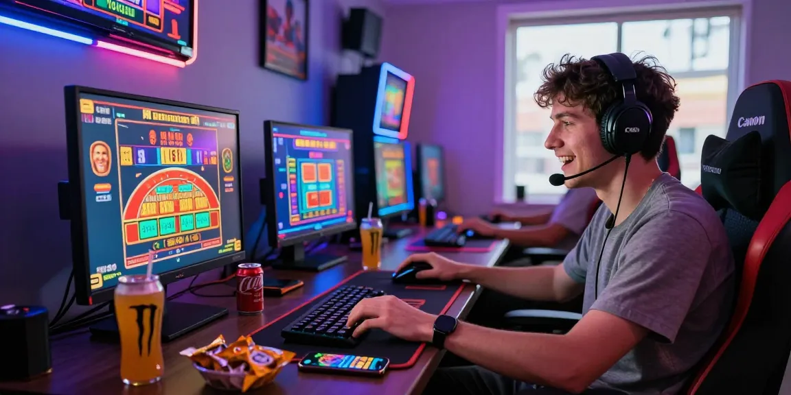 Exciting online gaming experience at https://bl555.solutions/ with colorful displays and enthusiastic players.