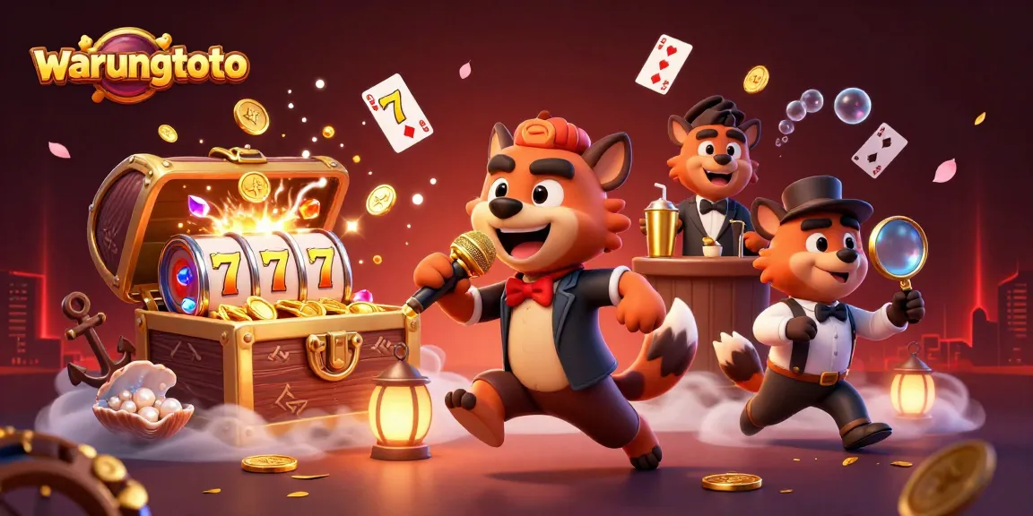 Menangkan jackpot dengan warungtoto di kasino komedi penuh warna dan keceriaan.