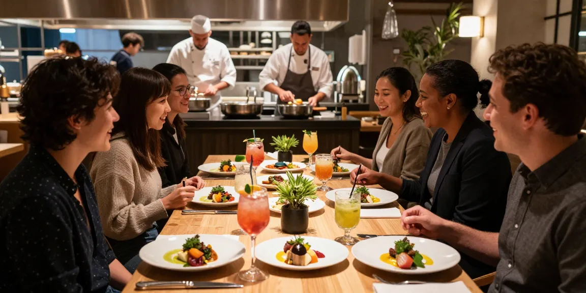 Sydney303 dining experience at TrestleOnTenth showcasing modern cuisine and vibrant atmosphere.